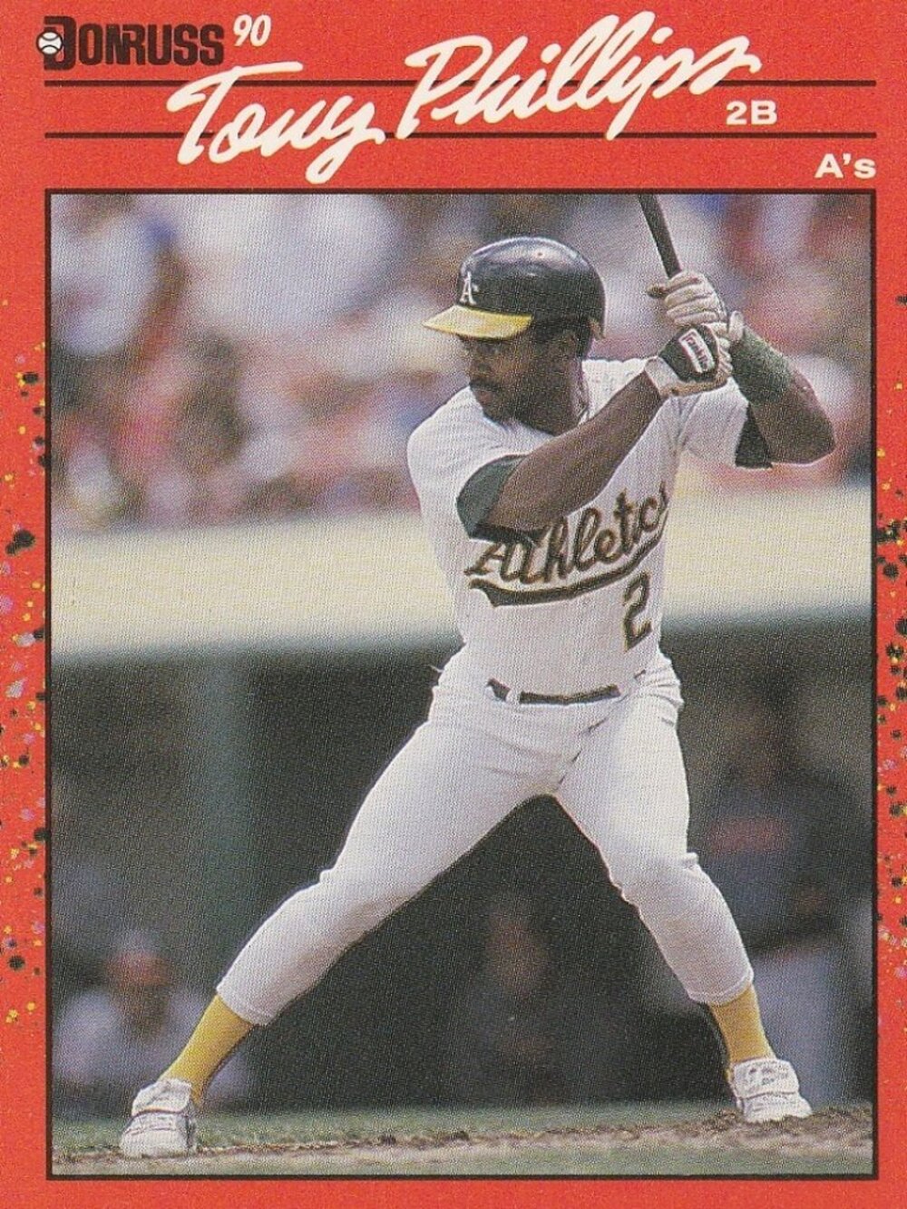 Tony Phillips - Donruss 90 Baseball Card